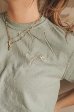 HumanKIND "OPE" EMBROIDERED TEE