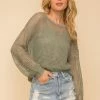 HEM & THREAD Tops NOTHING BUT NET SWEATER + BRAMI SET