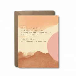 BLACK LAB STUDIO TEEN ANGST MOTHER'S DAY CARD LIFESTYLE