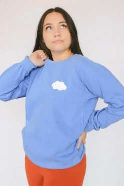 HumanKIND Company BLUE SKIES AHEAD CREWNECK