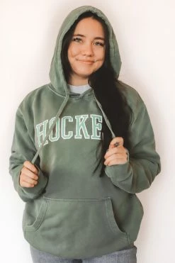 HumanKIND VINTAGE HOCKEY HOODIE Tops 12 HumanKIND VINTAGE HOCKEY HOODIE Tops