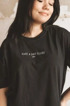HumanKIND Company Tops HAVE A SAFE FLIGHT TEE