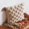 BLOOMINGVILLE COTTON TUFTED DOT PILLOW Home