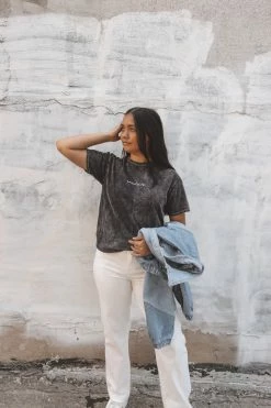 HumanKIND LET THAT SHIT GO EMBROIDERED TEE Tops