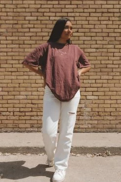 HumanKIND MINNESOTA EMBROIDERED TEE Tops