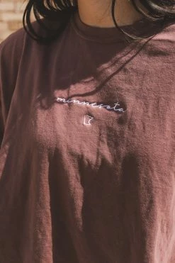 HumanKIND MINNESOTA EMBROIDERED TEE Tops