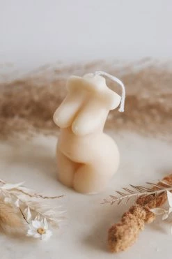 DUSTY ROSE BODEGA CURVY BEAUTIFUL BODY CANDLE Home