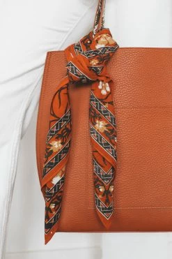 SAACHI KABIR PRINTED BANDANA · COPPER