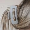 TIEPOLOGY ACCESSORIES HAIR CLAW SET • MATTE KHAKI