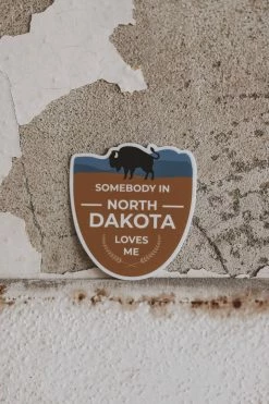 STICKER MULE SOMEONE IN ND STICKER