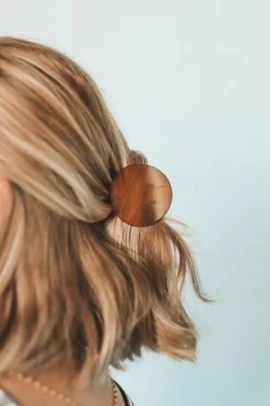 TIEPOLOGY ACCESSORIES MODERN CIRCLE HAIR CLIP