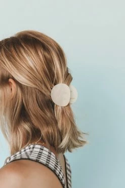 TIEPOLOGY ACCESSORIES MODERN CIRCLE HAIR CLIP