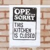 ANN SIMMONS BOUSHEY OPE SORRY CLOSED TOWEL Home