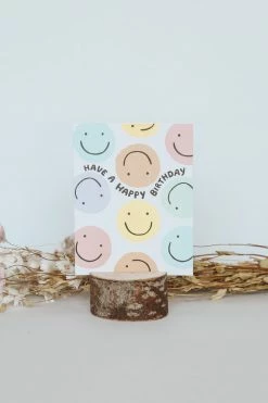 IDLEWILD CO. SMILEY BIRTHDAY CARD