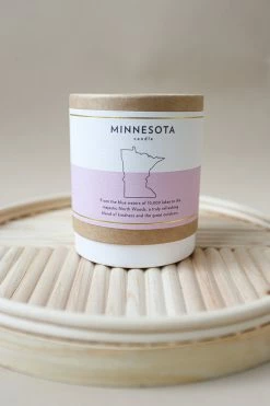 SCRIPTED FRAGRANCE MINNESOTA SCENTED CANDLE Home