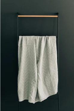 MEBIE BABY LIFESTYLE DESERT SAGE MUSLIN SWADDLE BLANKET