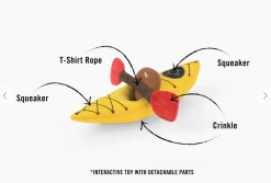 P.L.A.Y PET LIFESTYLE K9 KAYAK DOG TOY