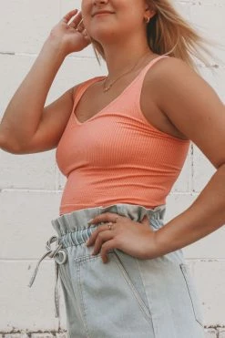 NIKIBIKI VINTAGE V-NECK CROP TOP Crop Tops