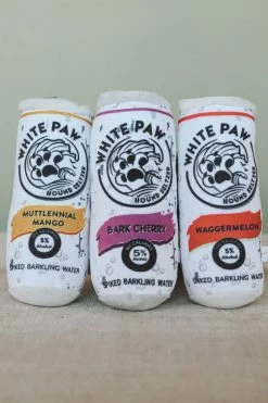 HAUTE DIGGITY DOG WHITE PAW DOG TOY - WAGGERMELON