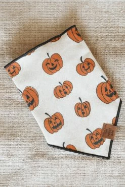 THE FOGGY DOG PUMPKIN PATCH REVERSIBLE DOG BANDANA