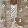 CHEWABLE CHARM LUNA MACRAME TEETHER