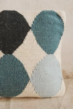 CREATIVE CO-OP Home PATTERNED WOOL LUMBAR PILLOW