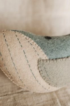 CREATIVE CO OP WHALE TOOTH FAIRY PILLOW Home