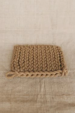 CREATIVE CO OP Home SQUARE CROCHET POTHOLDER