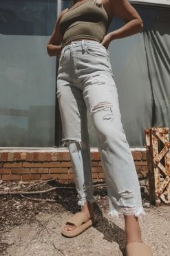 FLYING MONKEY ASTRID STRAIGHT JEANS