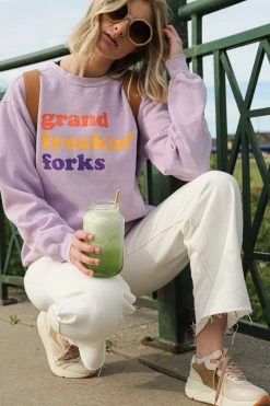 HumanKIND GRAND FREAKIN' FORKS CREWNECK Crewneck Sweatshirts 8 HumanKIND GRAND FREAKIN' FORKS CREWNECK Crewneck Sweatshirts