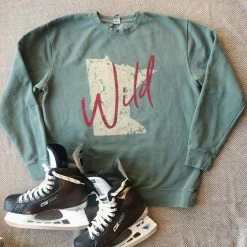 KITTSONA CUSTOM CLOTHING RETRO WILD CREWNECK