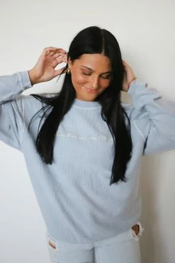 HumanKIND KINDNESS MATTERS CORDED CREWNECK Crewneck Sweatshirts