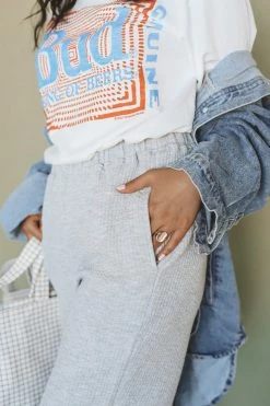 EMORY PARK SYD RIBBED SWEATPANTS