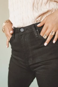 Kittsona Denim MARLEY BELL BOTTOM JEANS 10 Kittsona Denim MARLEY BELL BOTTOM JEANS