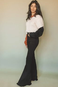 Kittsona Denim MARLEY BELL BOTTOM JEANS 9 Kittsona Denim MARLEY BELL BOTTOM JEANS