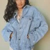 LE LIS SAVANNAH DENIM JACKET