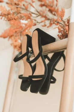 LET'S SEE STYLE SHOES KRISTINA HIGH HEEL SANDALS