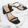 LET'S SEE STYLE SHOES KRISTINA HIGH HEEL SANDALS