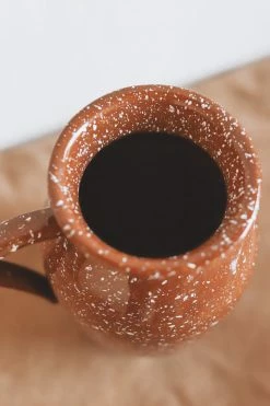 CREATIVE CO OP ENAMEL SPLATTERWARE PITCHER Home