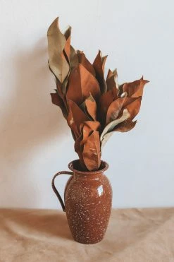 CREATIVE CO OP ENAMEL SPLATTERWARE PITCHER Home