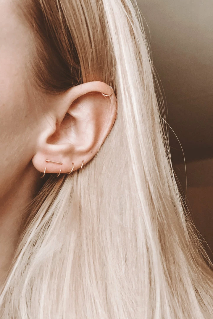 RAFFINERT DOUBLE HOOP THREADER EARRINGS ACCESSORIES 3 RAFFINERT DOUBLE HOOP THREADER EARRINGS ACCESSORIES