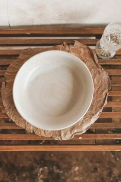 CREATIVE CO OP PATTAL LEAF PLACEMAT STACK Home