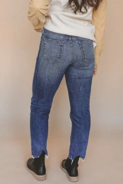 JUST BLACK SHOREVIEW STRAIGHT JEANS Bottoms