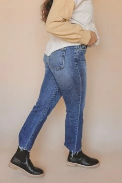 JUST BLACK SHOREVIEW STRAIGHT JEANS Bottoms