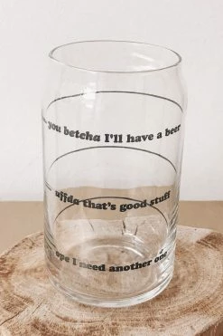 VITAL INDUSTRIES ANOTHER BEER GLASS