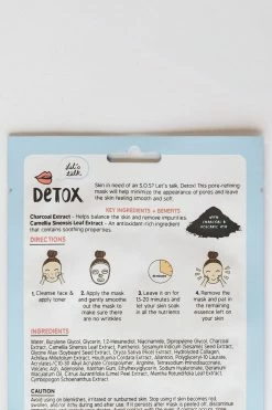 FACETORY LET'S TALK DETOX PURIFYING PORE MASK Beauty