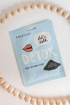 FACETORY LET'S TALK DETOX PURIFYING PORE MASK Beauty