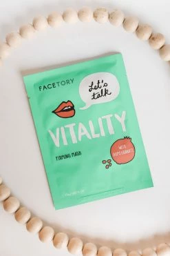 FACETORY Beauty LET'S TALK VITALITY FIRMING MASK