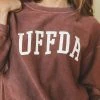 HumanKIND UFFDA CORDED CREWNECK Tops