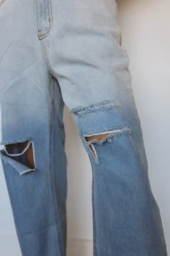 CLOUD 10 Bottoms NEW PHASE RIPPED JEANS 6 CLOUD 10 Bottoms NEW PHASE RIPPED JEANS
